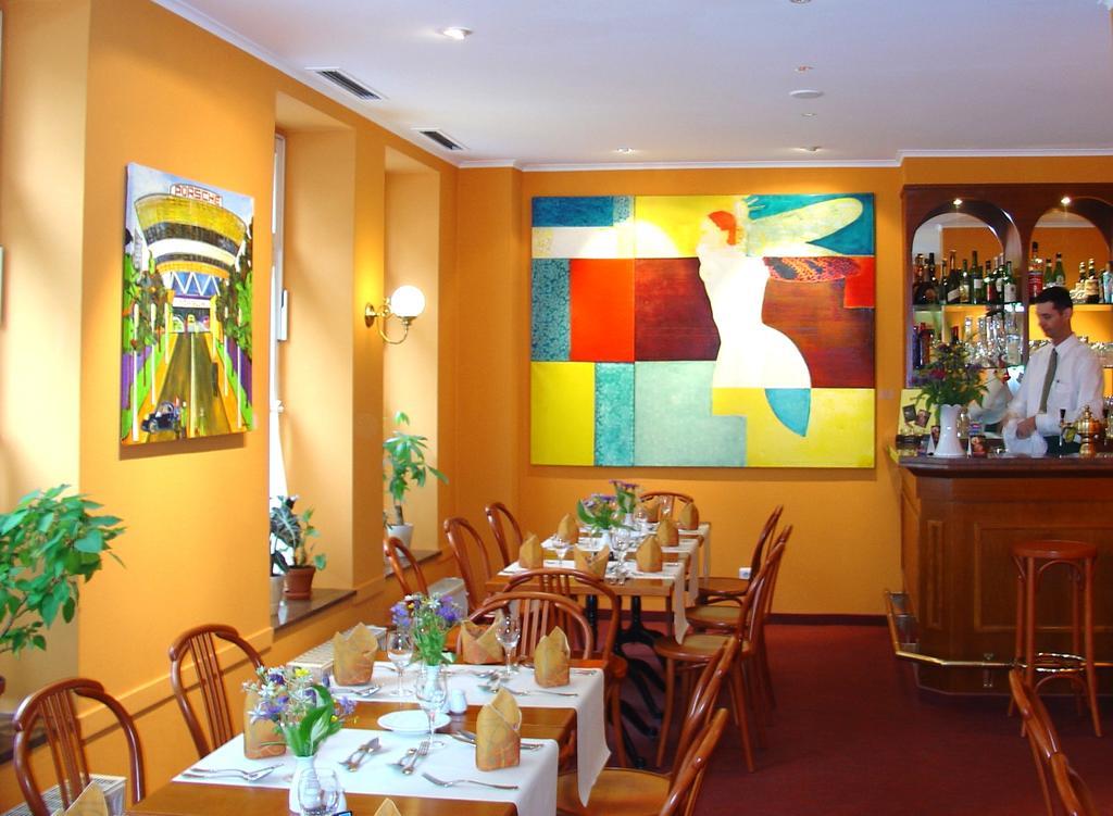 Galerie Hotel Leipziger Hof Restoran gambar